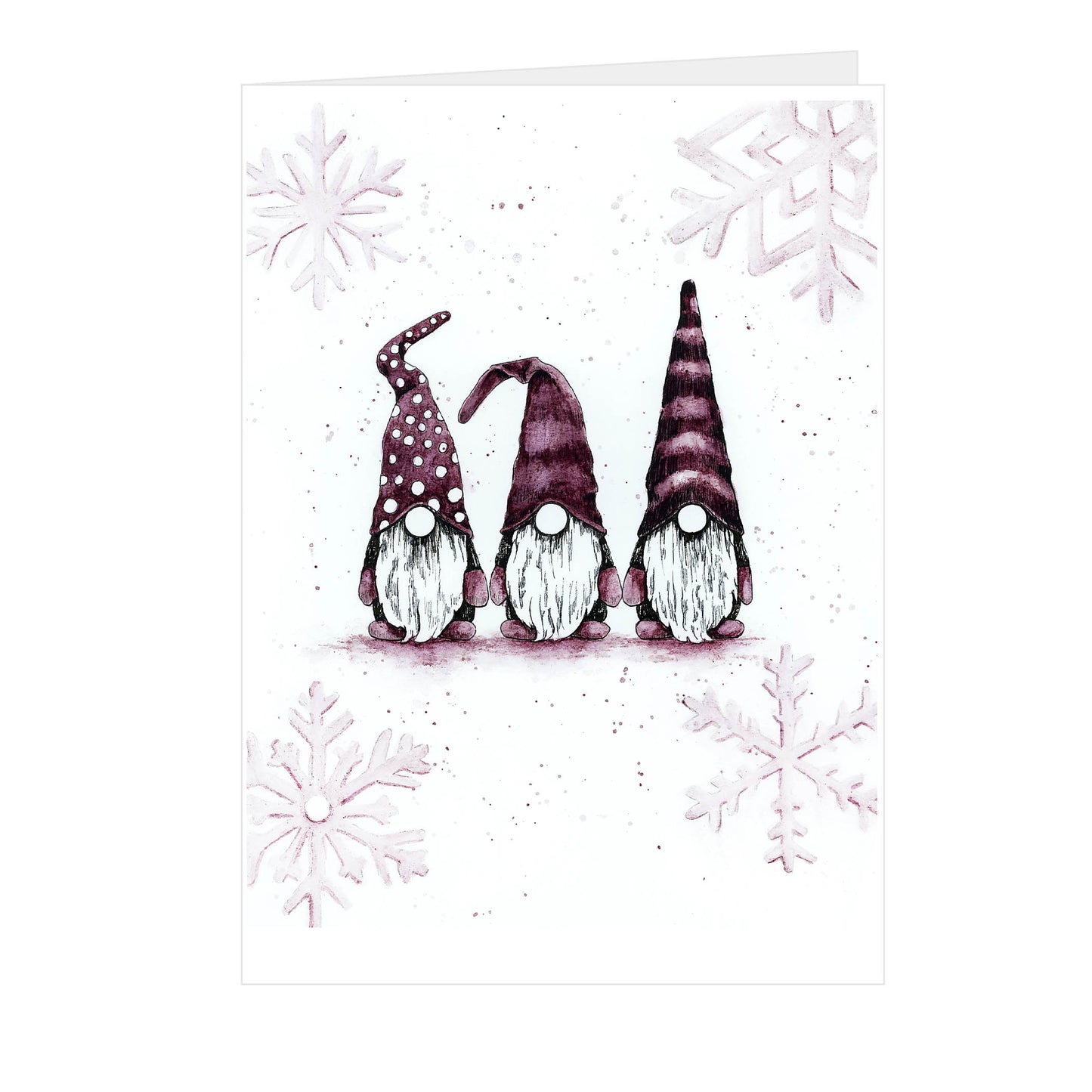 Christmas Card - Christmas Gnomes