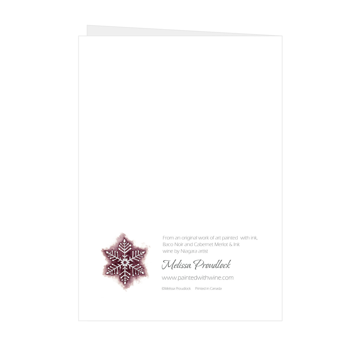 Christmas Card - Snowflake