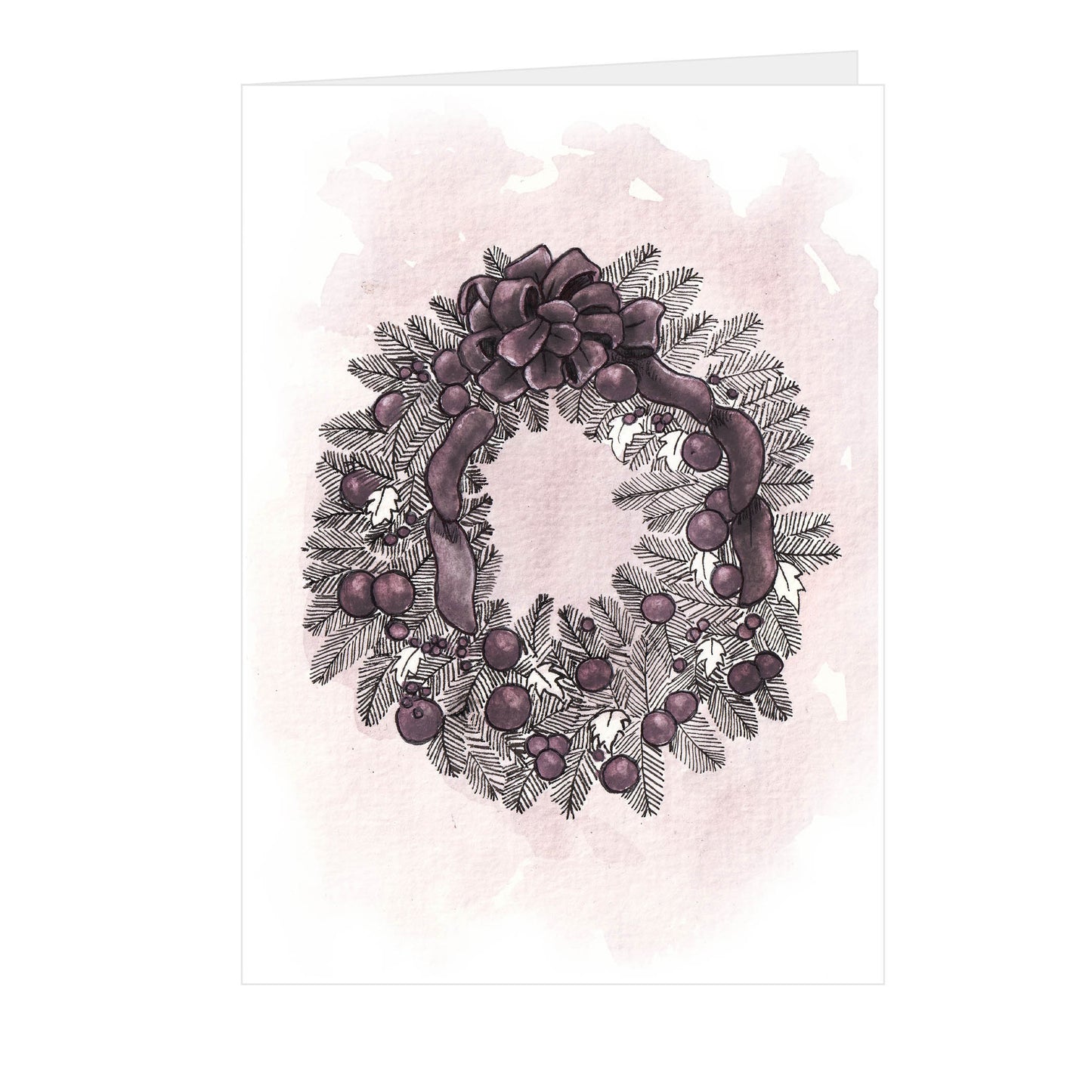 Christmas Card - Wreath