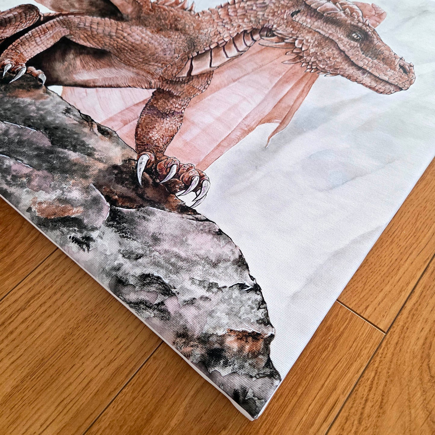 The Observant Dragon Canvas Print