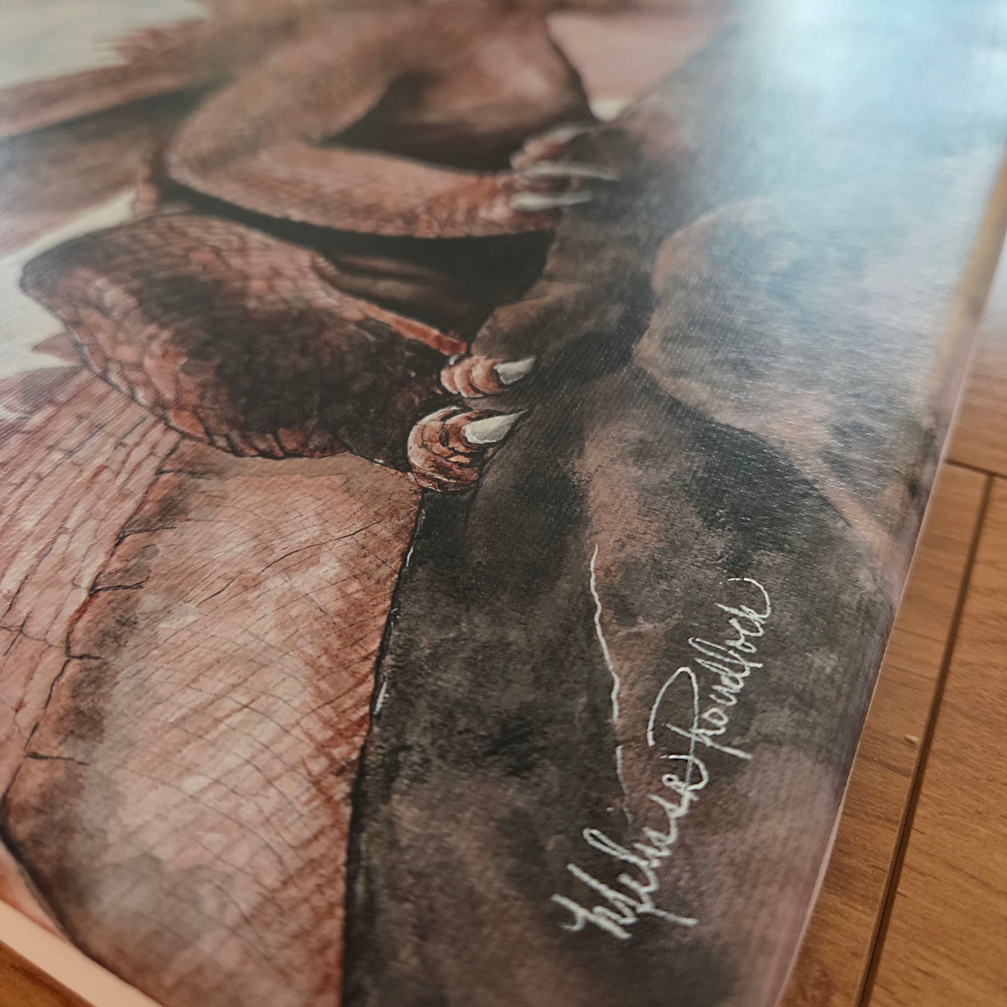 The Observant Dragon Canvas Print