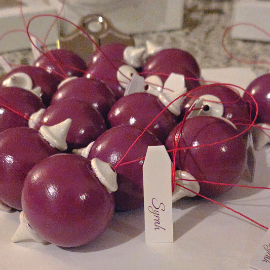 Wine Soaked Ornaments
