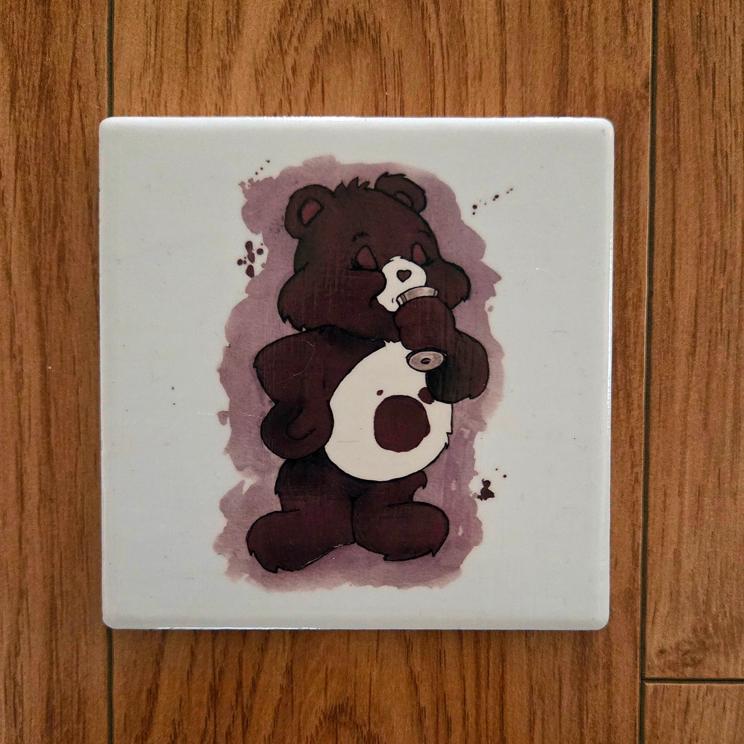 Wine Bear - Coaster