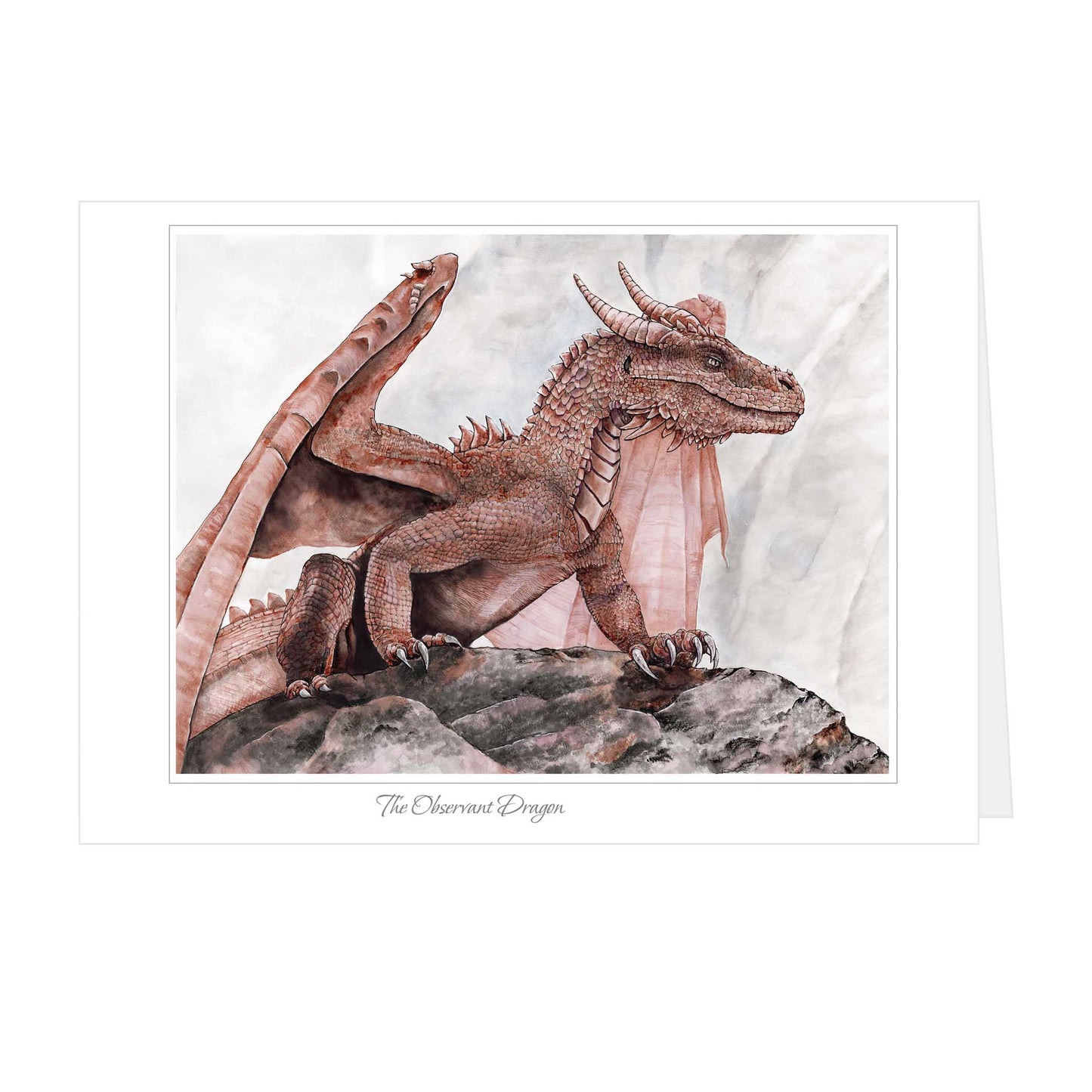 The Observant Dragon Card