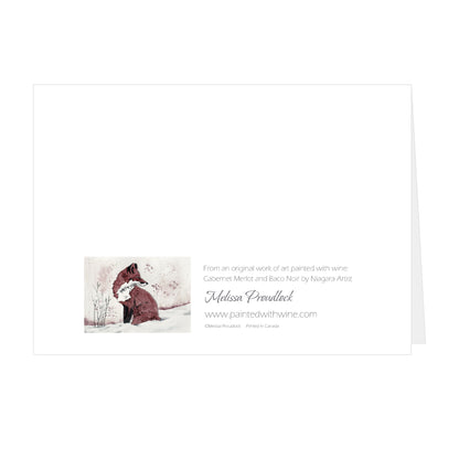 Christmas Card - Fox