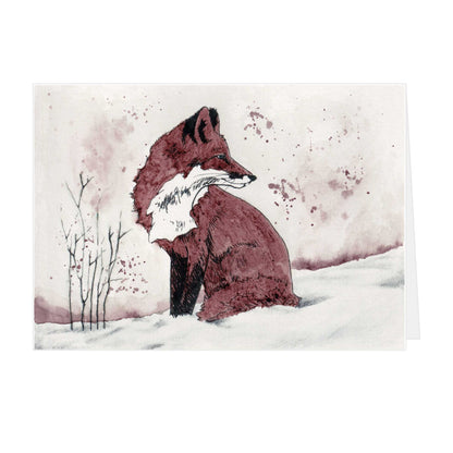 Christmas Card - Fox