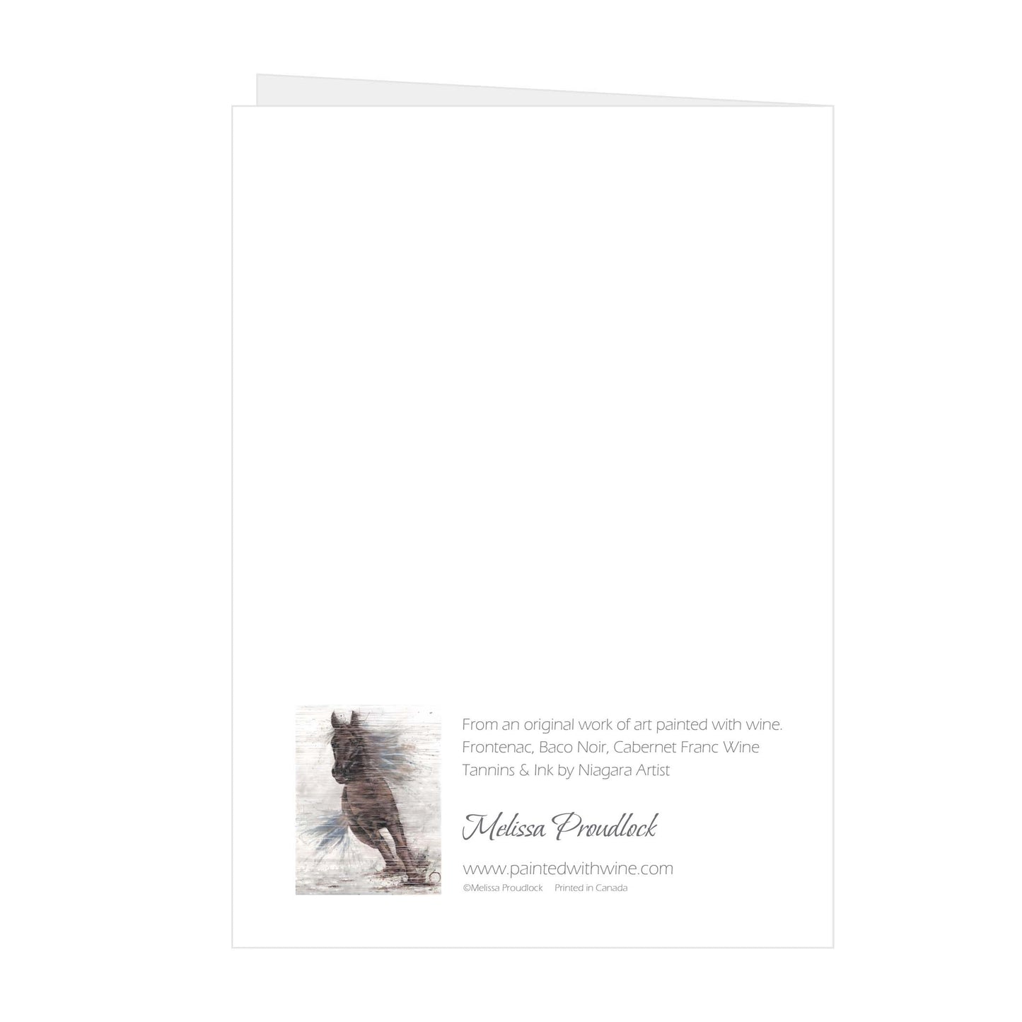 Horse In Motion Card