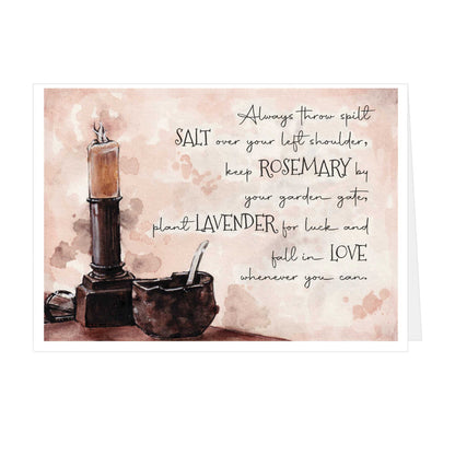 always plant lavender by your garden gate Practical Magic – Painted with Wine