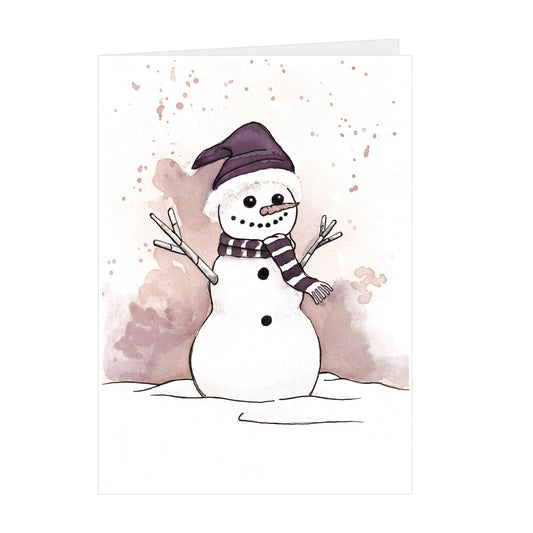 Christmas Card - Snowman