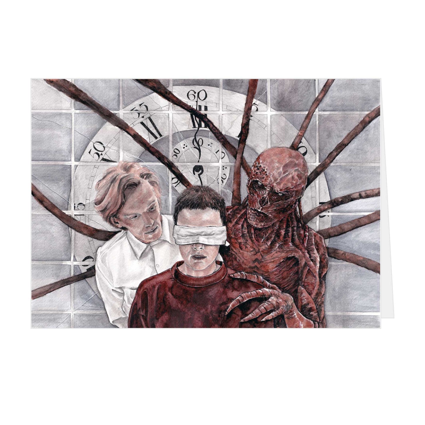 Stranger Things - Elevan and Vecna